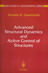 Image of Advanced Structural Dynamics and Active Control of Structures