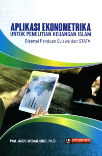 Image of Aplikasi Ekonometri Untuk Penelitian Keuangan Islam