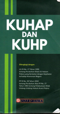 Image of KUHAP dan KUHP