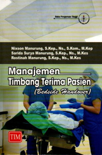 Image of Manajemen Timbang Terima Pasien