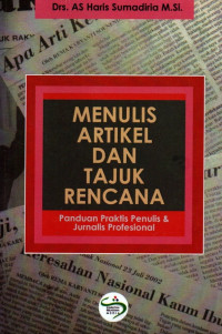 Image of Menulis Artikel Dan Tajuk Rencana