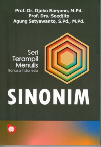 Seri Terampil Menulis Bahasa Indonesia Sinonim