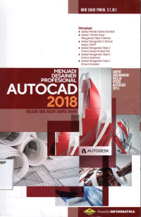 Menjadi Desainer Profesional Autocad 2018