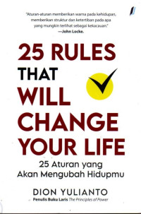 Image of 25 Rules That Will Change Your Life