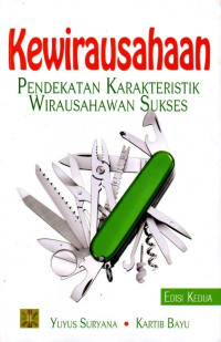 Image of Kewirausahaan : Pendekatan Karateristik Wirausahawan Sukses
