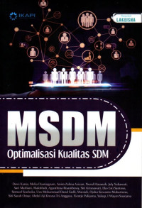 Image of MSDM: Optimalisasi Kualitas SDM