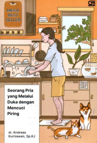 Image of Seorang Pria Melalui Duka Dengan Mencuci Piring